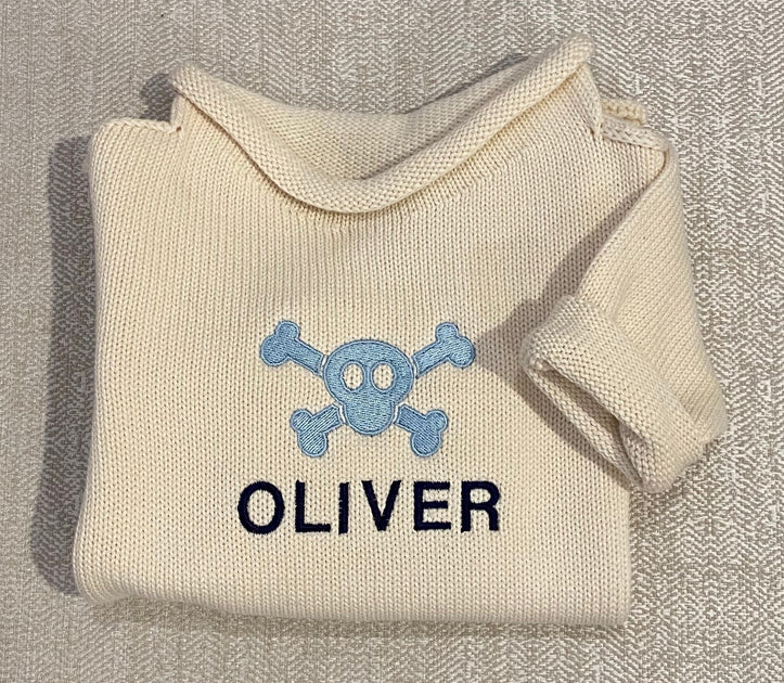 Children's & Youth Rollneck Sweater – Proper Southern Monograms