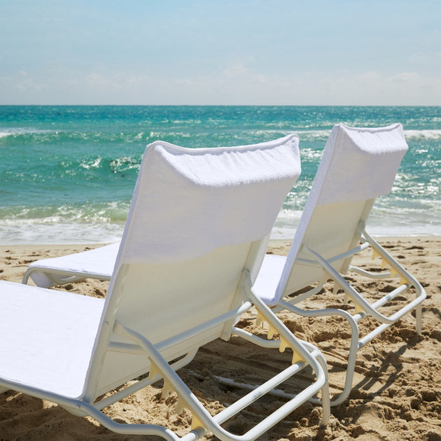Terry cloth pool best sale lounge chair covers