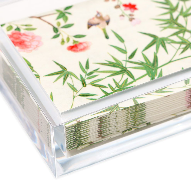 Acrylic guest towel discount holder