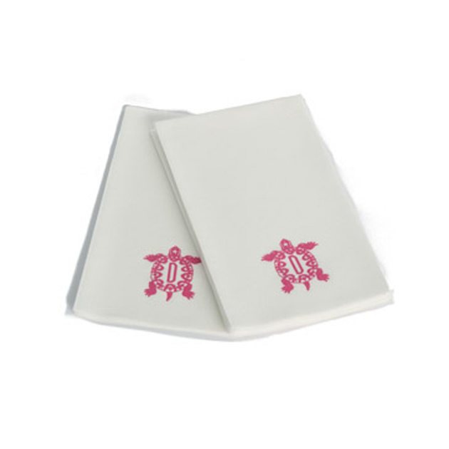 Monogram Paper Guest / Hand Towels, A-Z - Hudson Grace - Hudson Grace