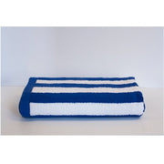 Plush Striped Beach Towel